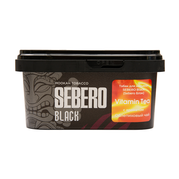 Табак Sebero Black Vitamin Tea Облепиховый Чай 200 грамм в Калининграде
