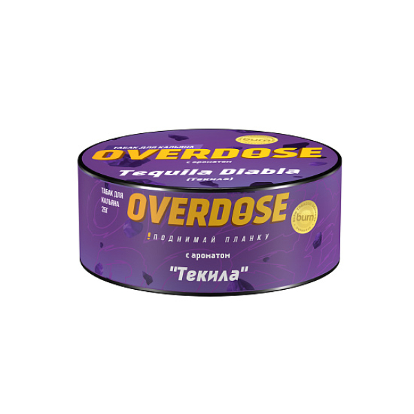 Табак Overdose Tequila Diabla 25 грамм в Калининграде