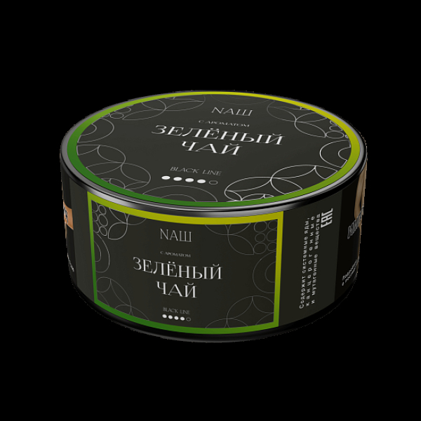 Табак Nаш Black Зелёный Чай 100 грамм в Калининграде