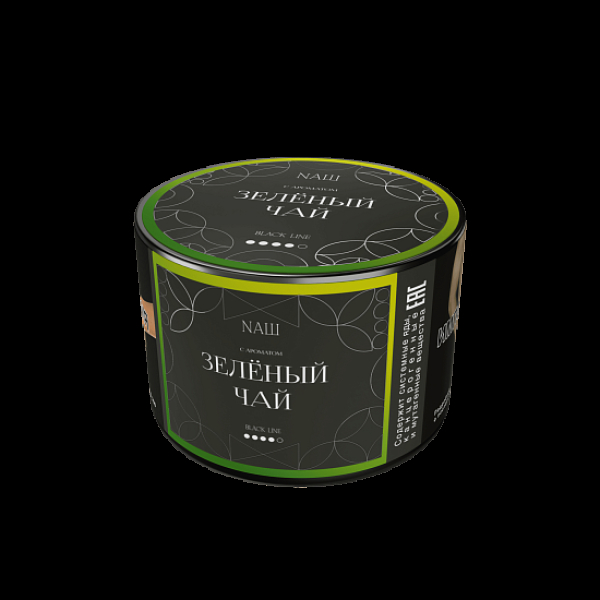 Табак Nаш Black Зелёный Чай 40 грамм в Калининграде