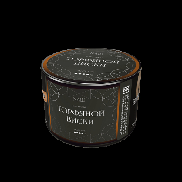 Табак Nаш Black Торфяной Виски 40 грамм в Калининграде