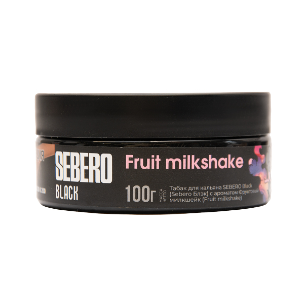 Табак Sebero Black Fruit Milkshake 100 грамм в Калининграде