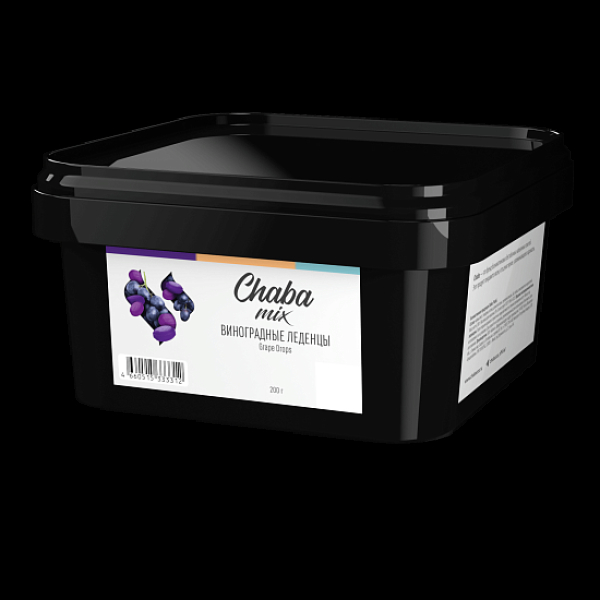 Безникотиновая смесь Chaba Mix Grape Drops Виноградные Леденцы 200 грамм в Калининграде