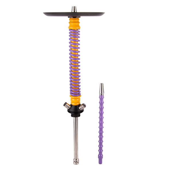 Кальян Mamay Customs Coilover Большой  Жёлтый Сирень в Калининграде