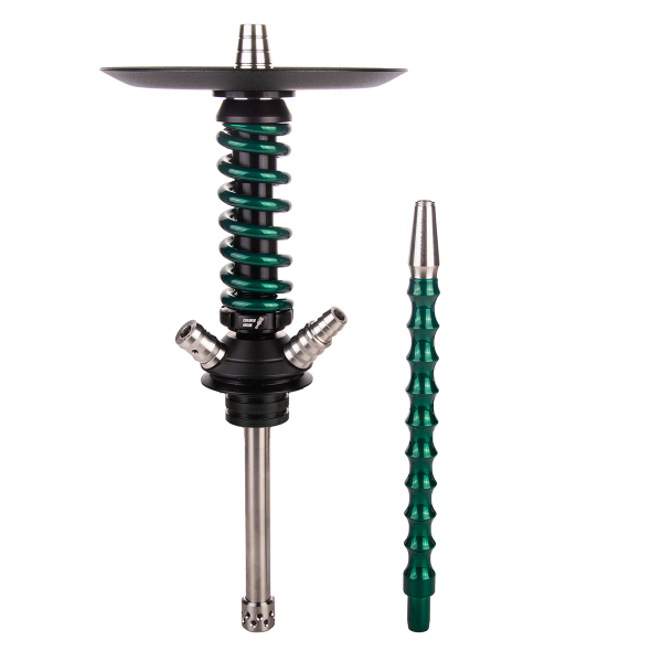 Кальян Mamay Customs Coilover Micro  Чёрный Зелёный Лак в Калининграде
