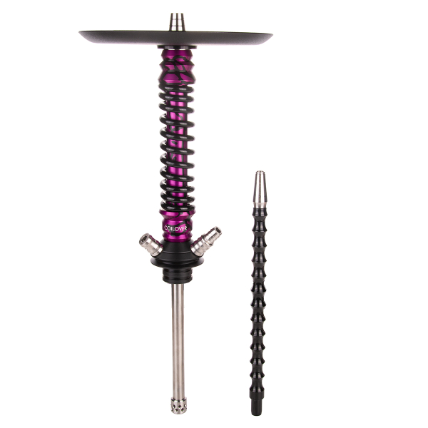 Кальян Mamay Customs Coilover Mini  Пурпурный Сплеш Чёрный в Калининграде