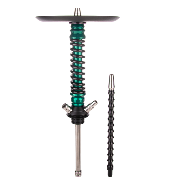 Кальян Mamay Customs Coilover Mini  Зелёный Лак Чёрный в Калининграде