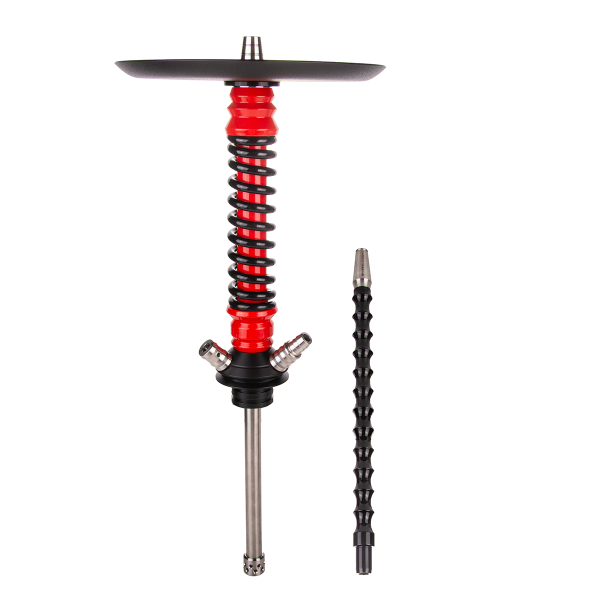 Кальян Mamay Customs Coilover Mini  Красный Чёрный в Калининграде