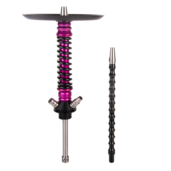 Кальян Mamay Customs Coilover Mini  Розовый Лак Чёрный в Калининграде
