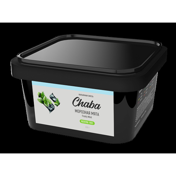 Безникотиновая смесь Chaba Frosty Mint Морозная Мята 200 грамм в Калининграде