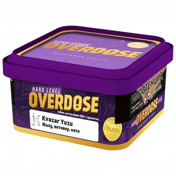 Табак Overdose Kvazar Yuzu 200 грамм в Калининграде