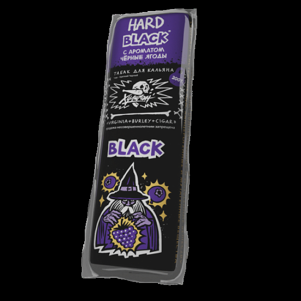 Табак Хулиган Hard Black Черные Ягоды 200 грамм в Калининграде