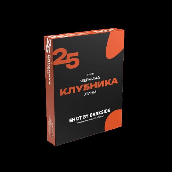Табак Darkside Shot Клубника Черника Личи 25 25 грамм в Калининграде