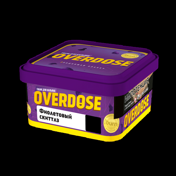 Табак Overdose Фиолетовый Скиттлз 200 грамм в Калининграде