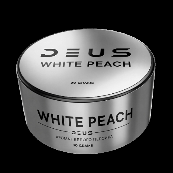 Табак Deus White Peach Белый Персик 30 грамм в Калининграде