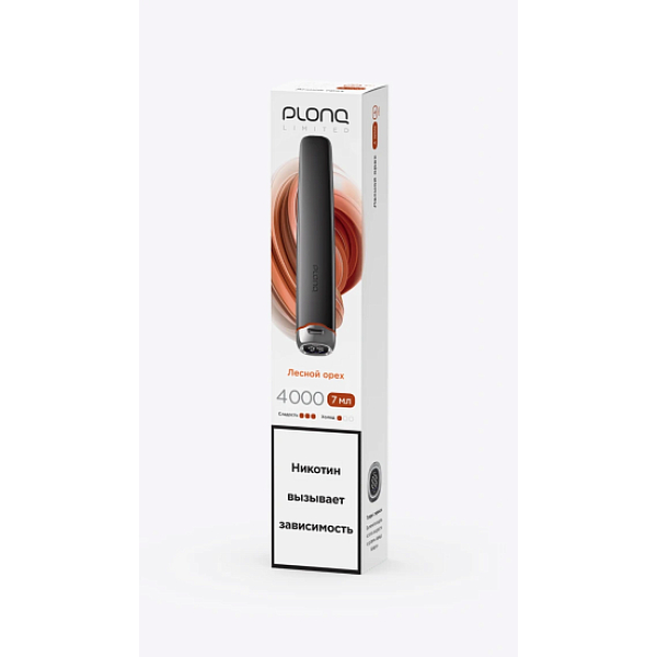 Электронка Plonq Plus Pro Black Лесной Орех 4000 затяжек в Калининграде