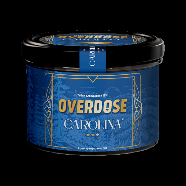 Табак Overdose No Aroma Америка Carolina 125 грамм в Калининграде