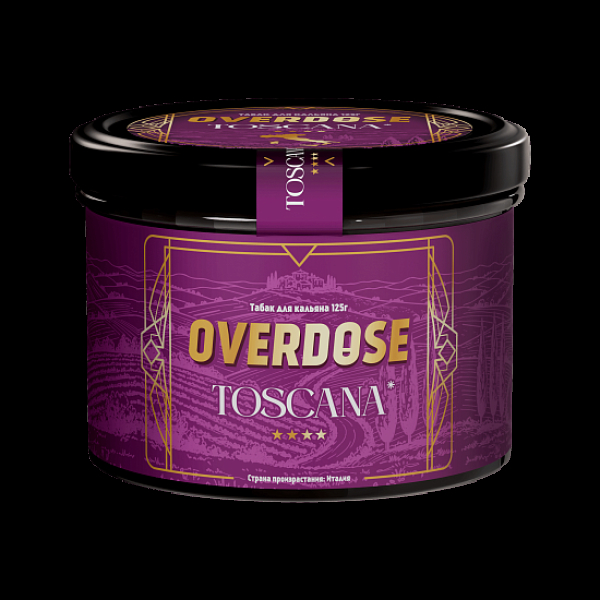 Табак Overdose No Aroma Италия Toscana 125 грамм в Калининграде