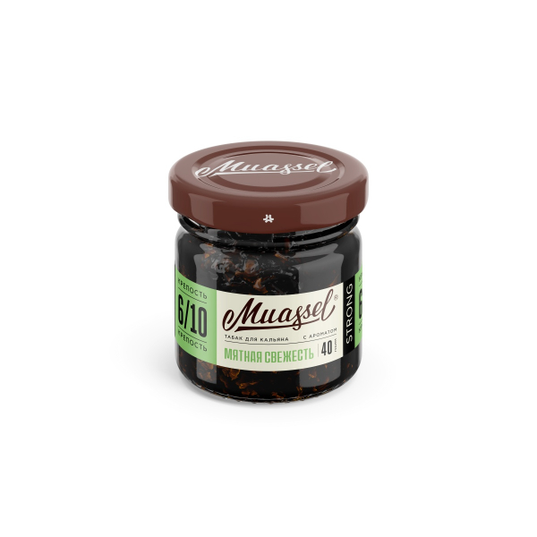 Табак Muassel Extra Strong Мятная Свежесть 40 грамм в Калининграде