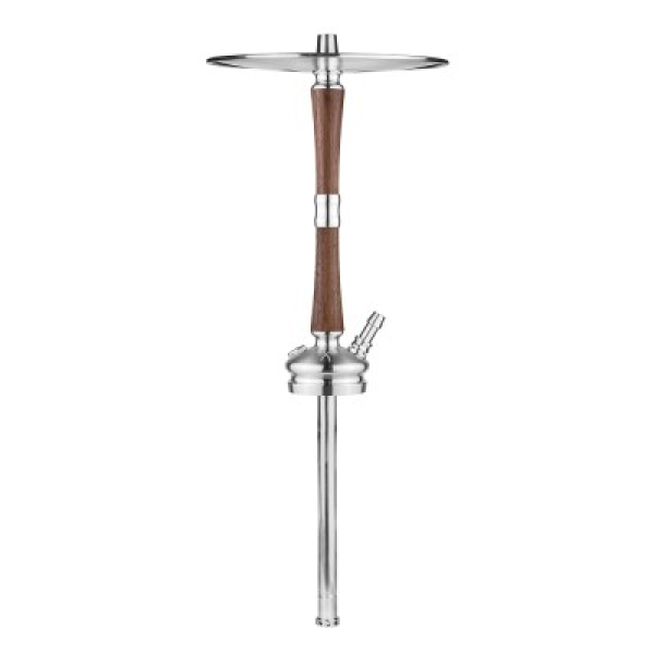 Кальян Hoob Go Pro Wood American Walnut Stainless Steel в Калининграде
