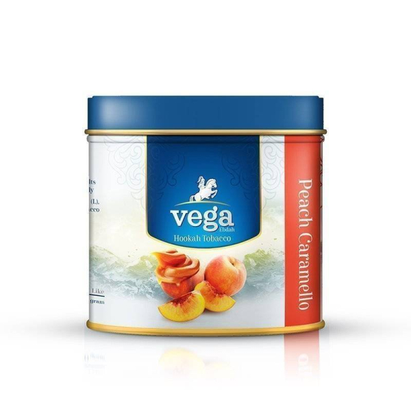 Табак Vega Peach Caramello 100 грамм в Калининграде