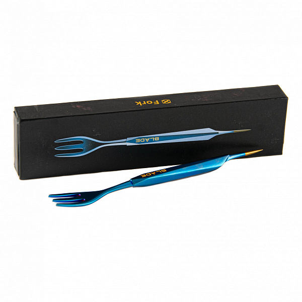 Вилка-шило Blade Hookah Blue Matte в Калининграде